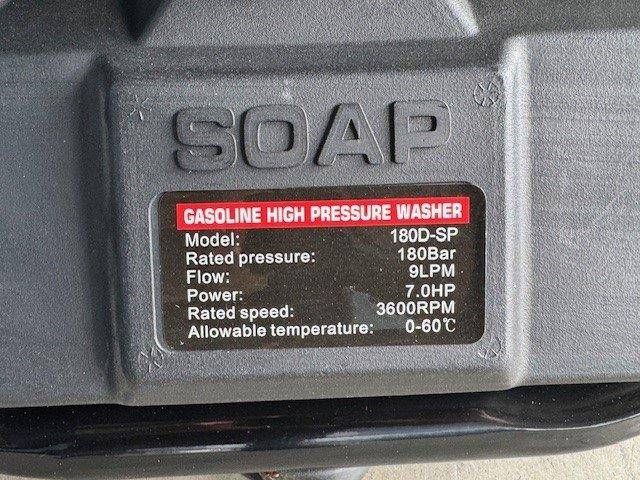 High-pressure cleaner SOAP BS180D-SP Petrol 7hp 2024 New in box