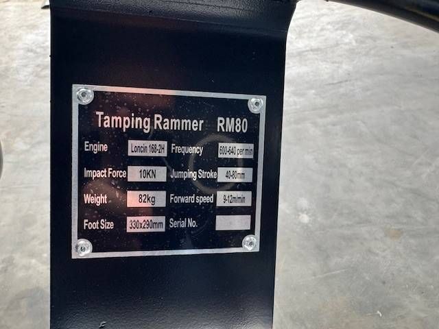 Vibratory Tamper BS-RM 80L Petrol 2024 New