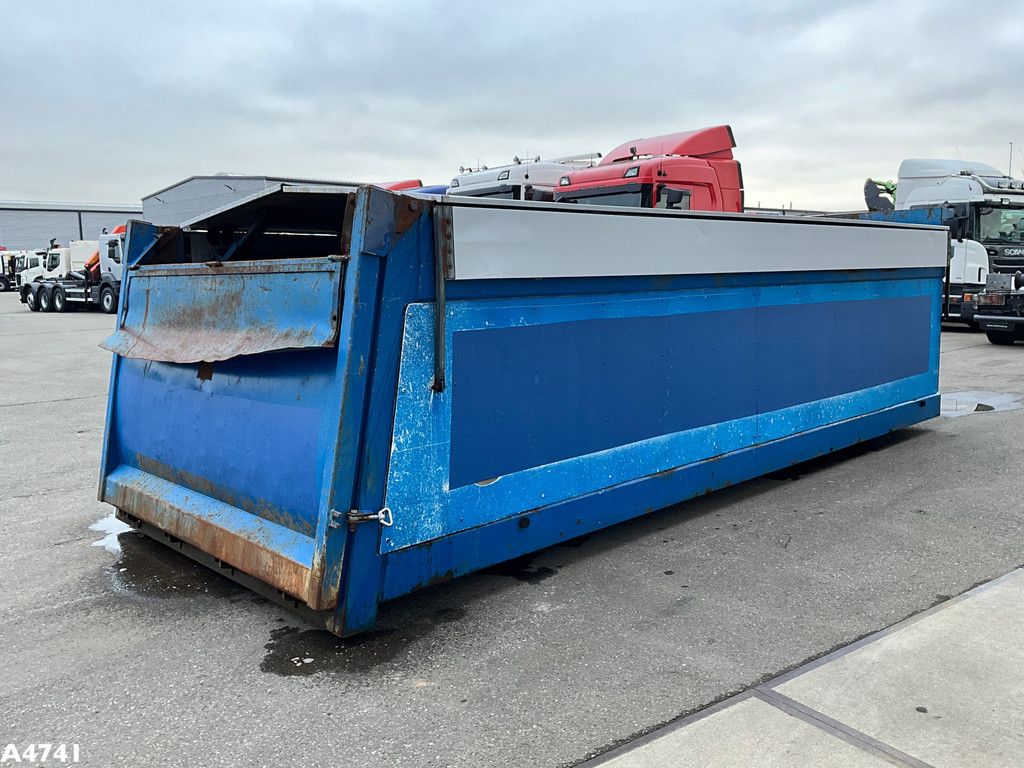 Container 21m³ met Hydraulische milieukleppen