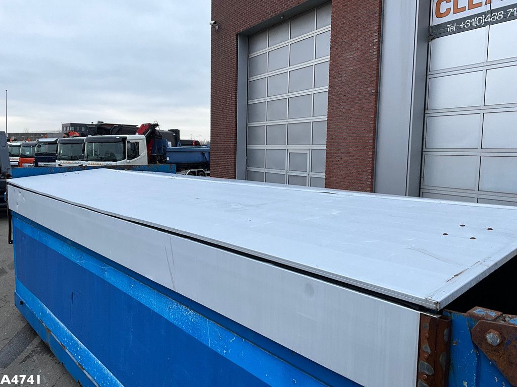 Container 21m³ met Hydraulische milieukleppen