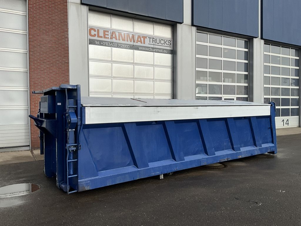 Container 23m³ met Hydraulische milieukleppen