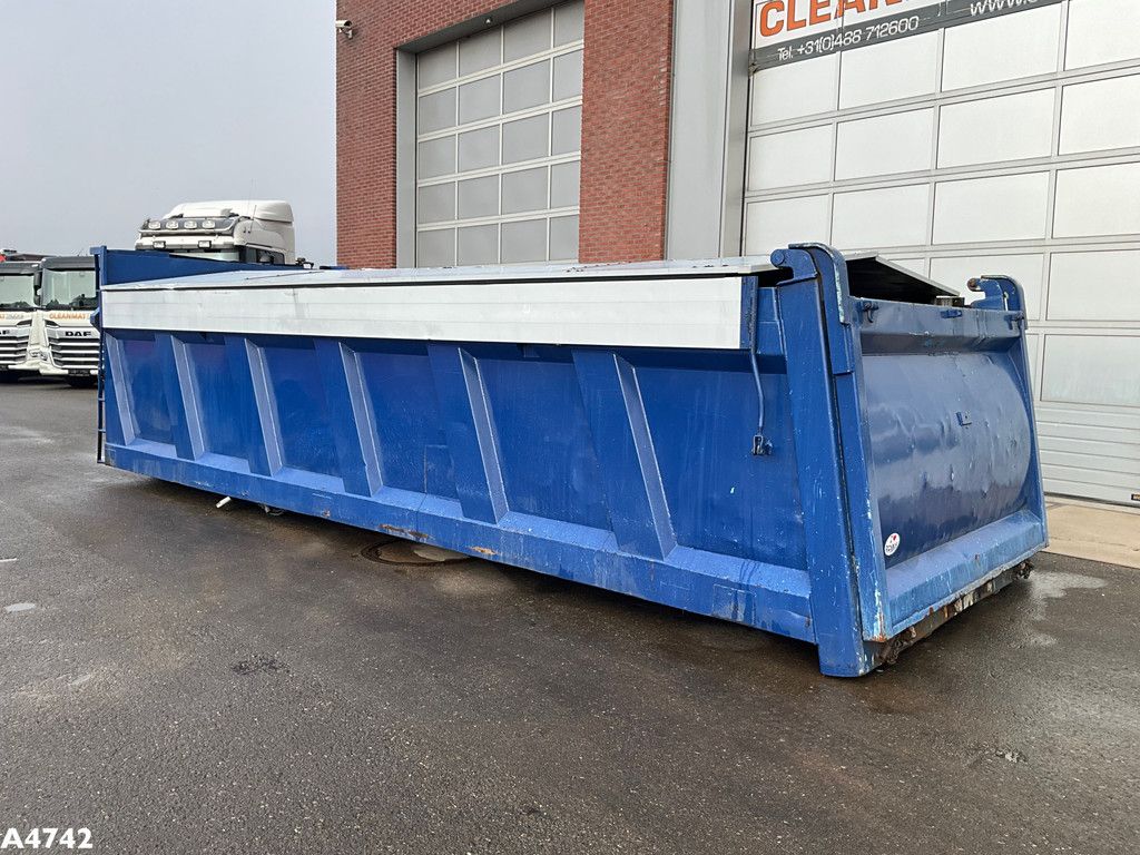 Container 23m³ met Hydraulische milieukleppen