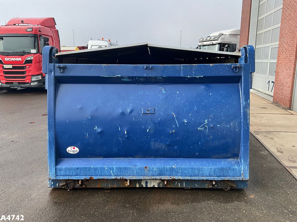 Container 23m³ met Hydraulische milieukleppen