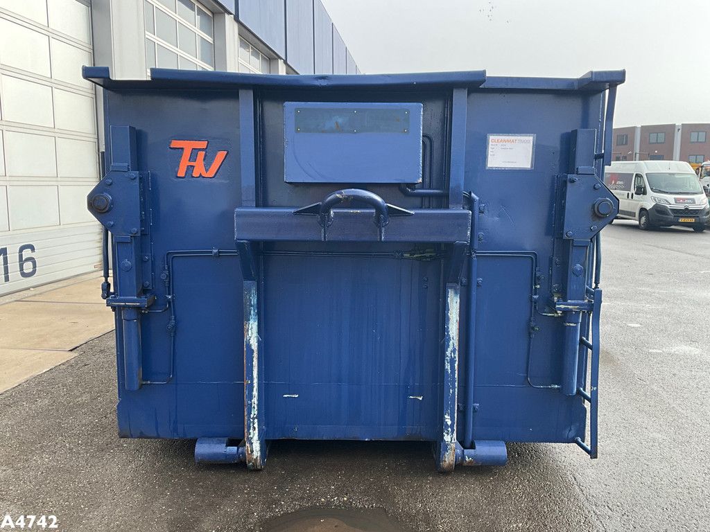 Container 23m³ met Hydraulische milieukleppen