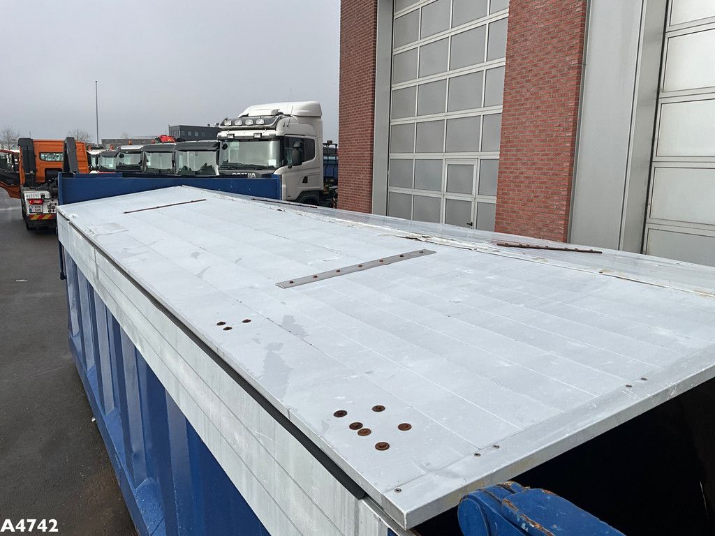 Container 23m³ met Hydraulische milieukleppen