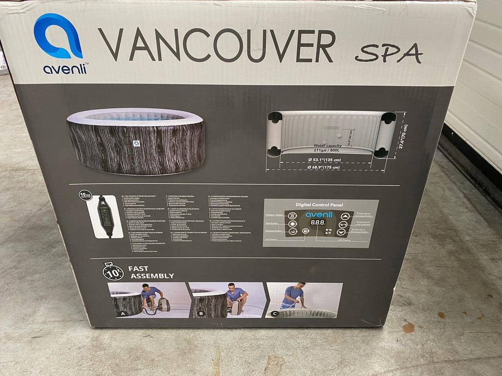 Jacuzzi/Spa AVENLI JILONG Vancouver 4 persons 2025 New
