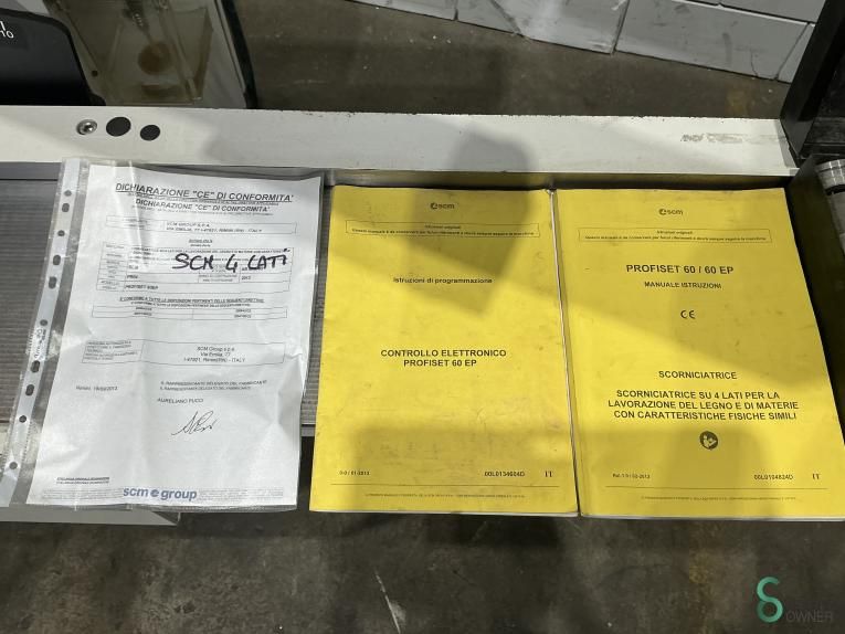 Vierseitenhobelmaschinen SCM Profiset 60 2013