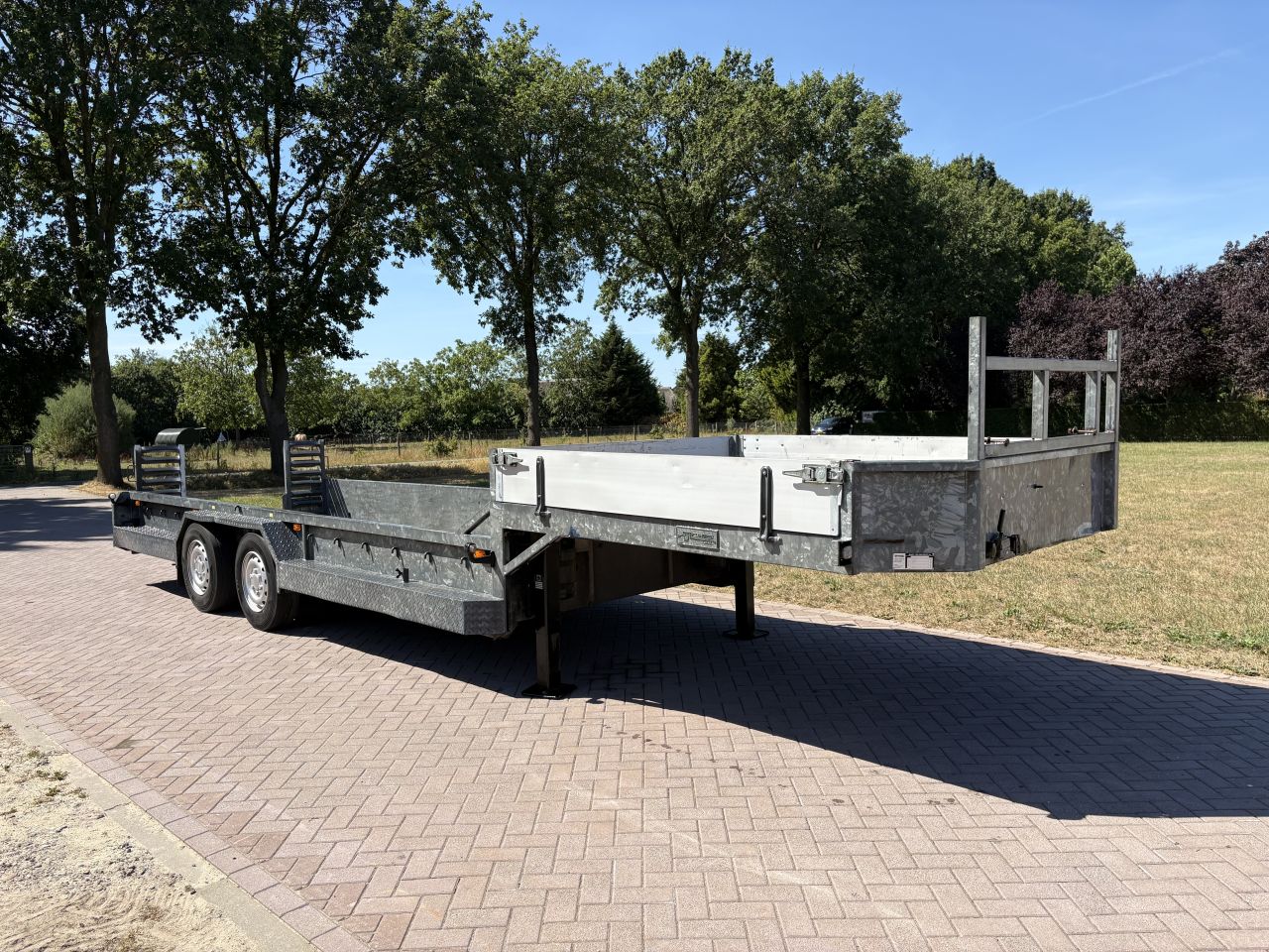 Be oplegger kuip dieplader Veldhuizen 9.2 TON