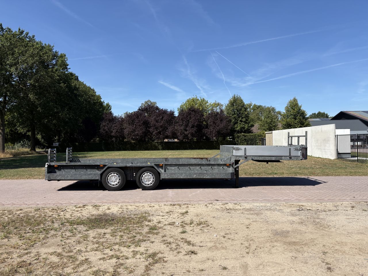 Be oplegger kuip dieplader Veldhuizen 9.2 TON