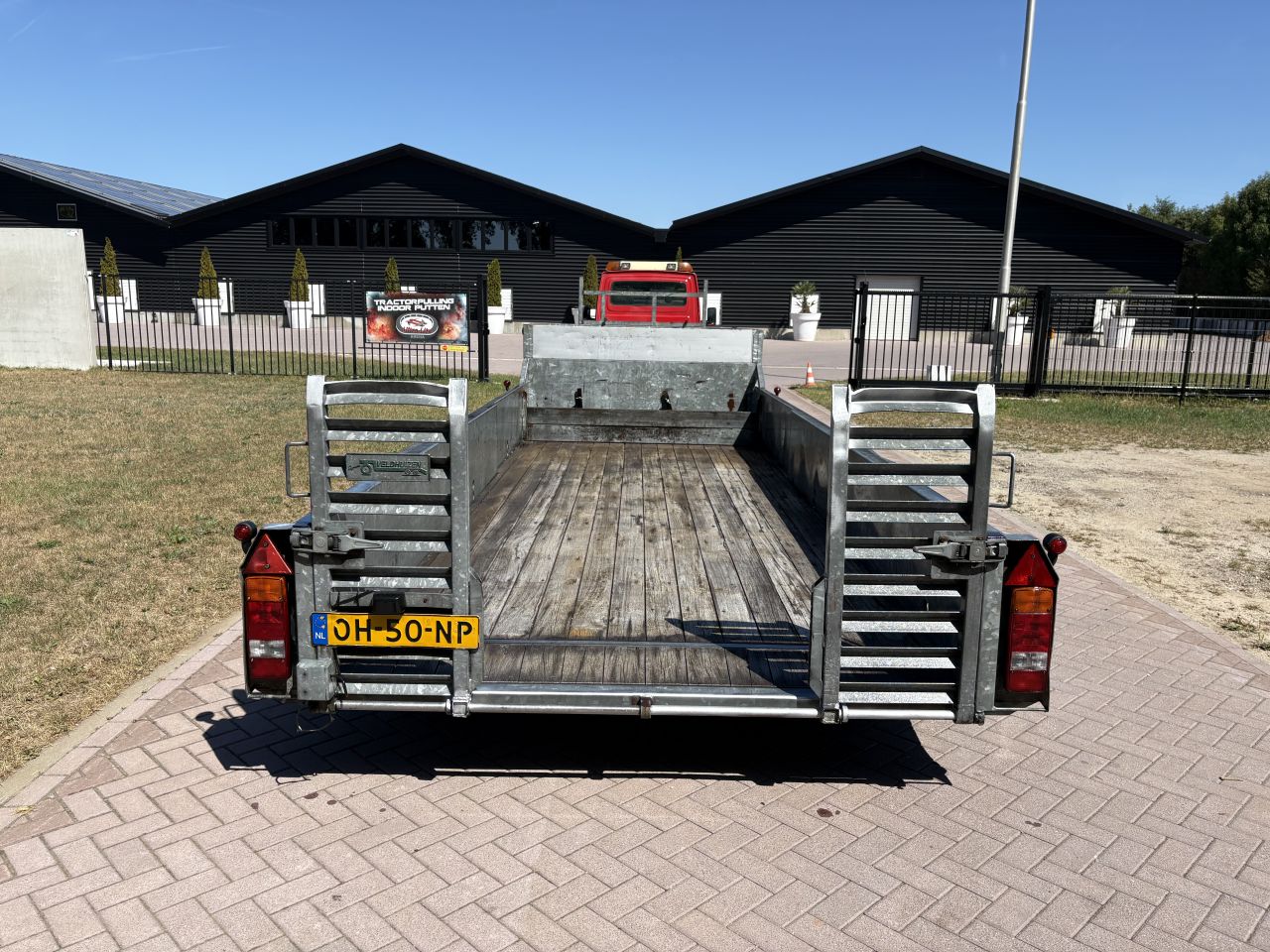 Be oplegger kuip dieplader Veldhuizen 9.2 TON