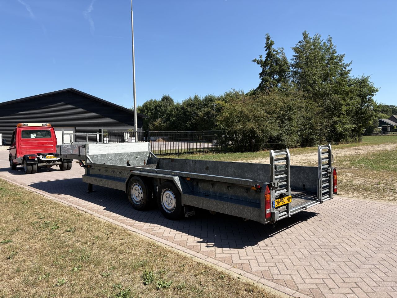 Be oplegger kuip dieplader Veldhuizen 9.2 TON
