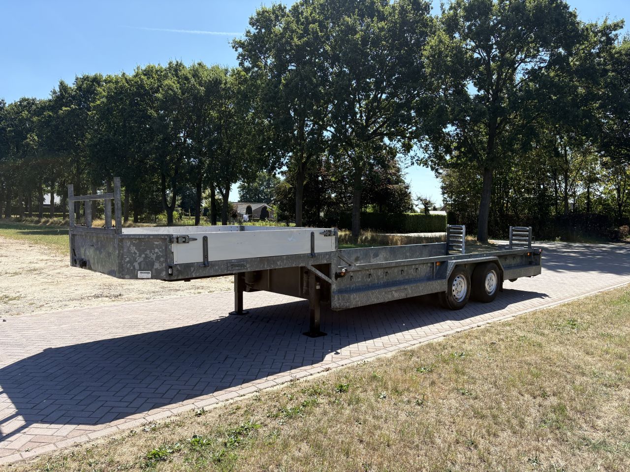Be oplegger kuip dieplader Veldhuizen 9.2 TON