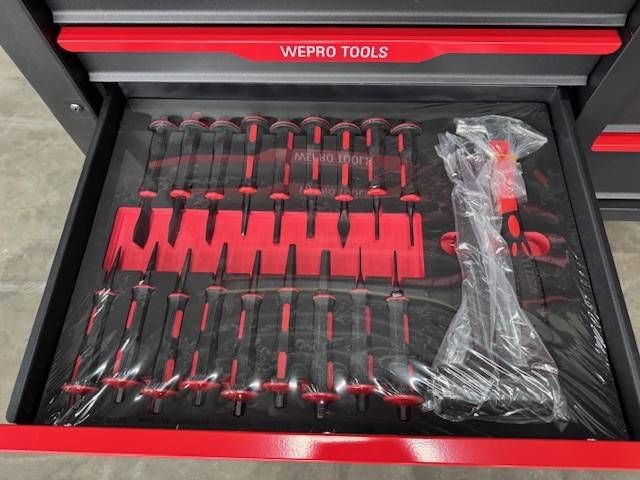Weprotool XXL Werkzeugkasten Rot 2025 Neu