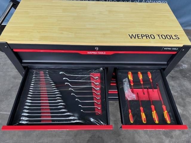 Weprotool XXL Werkzeugkasten Rot 2025 Neu
