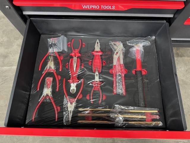 Weprotool XXL Werkzeugkasten Rot 2025 Neu