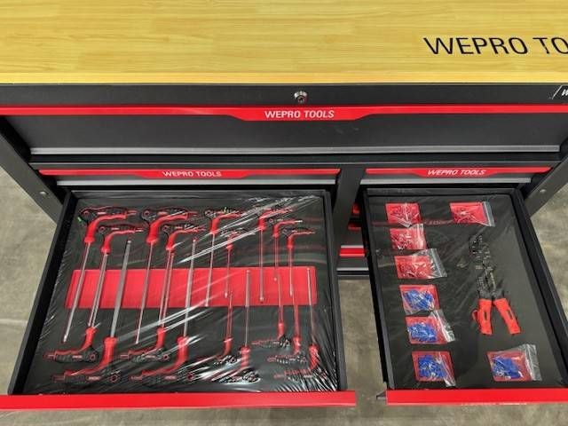 Weprotool XXL Werkzeugkasten Rot 2025 Neu