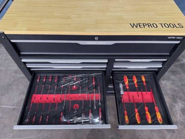Weprotool XXL Werkzeugkasten Grau 2025 Neu