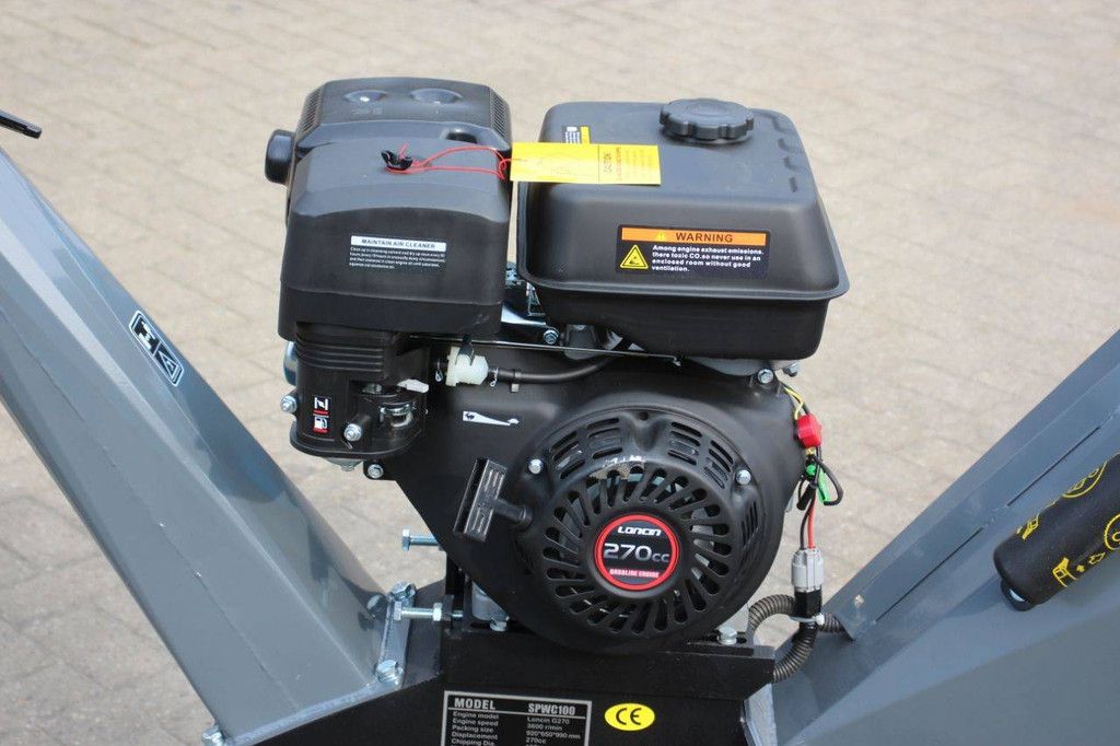 Neu: Loncin SPWC100 Benzin-Holzhäcksler