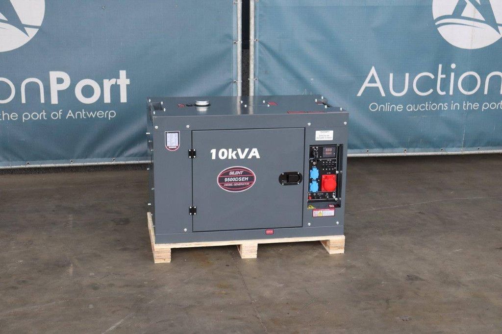 Generator Silent 9500DSEH Diesel 10kVA 2026 Neu