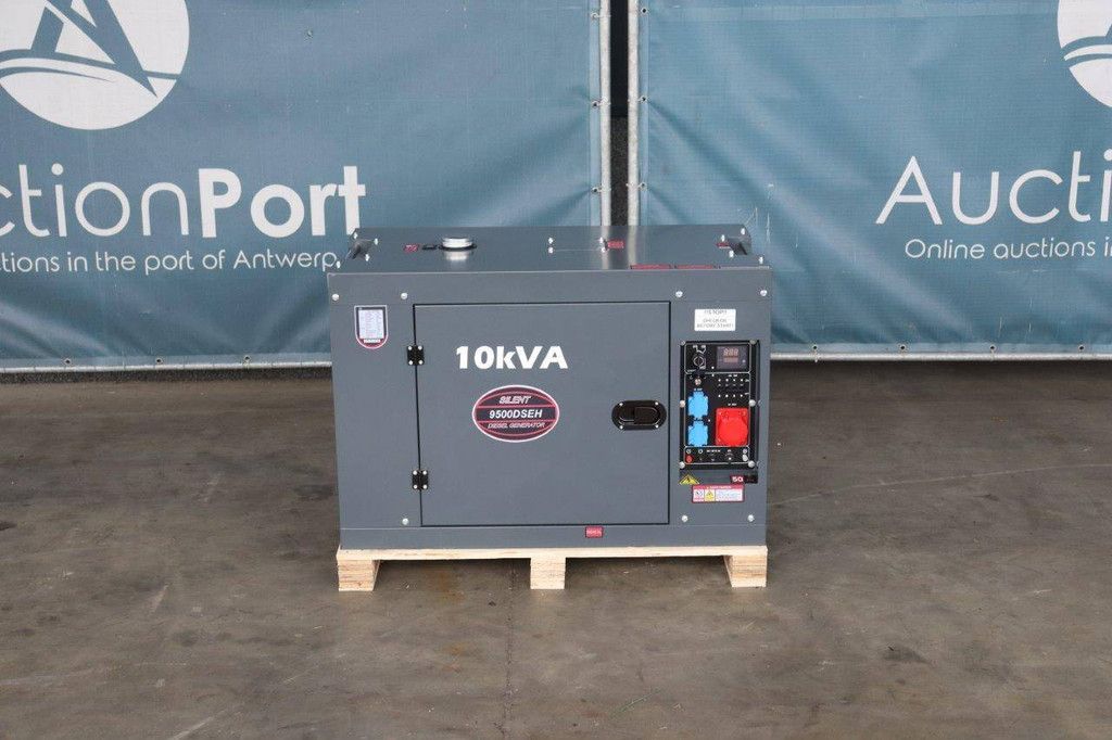 Generator Silent 9500DSEH Diesel 10kVA 2026 New