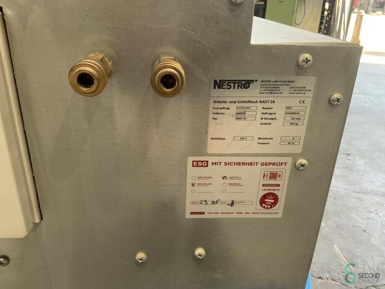 Schleifstaubabsaugtische Nestro Nast 24 2021