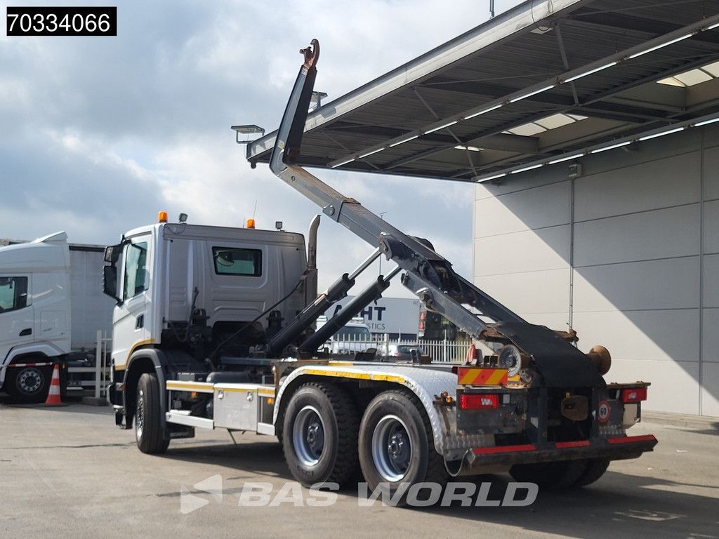 Scania G450 6X4 AJK HL20-5760 containersystem Steel suspension Big-Axle Euro 6