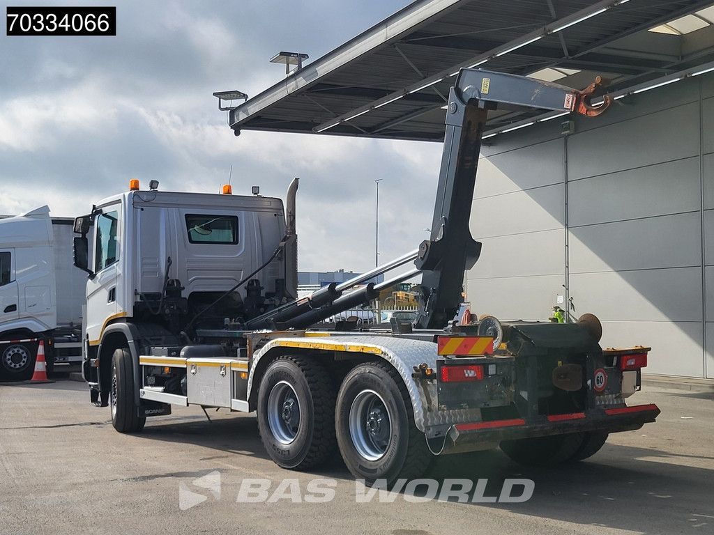 Scania G450 6X4 AJK HL20-5760 containersystem Steel suspension Big-Axle Euro 6