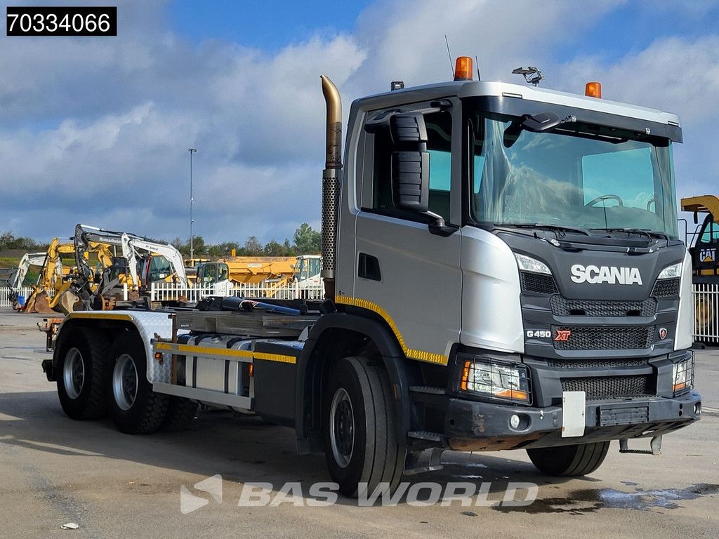 Scania G450 6X4 AJK HL20-5760 containersystem Steel suspension Big-Axle Euro 6