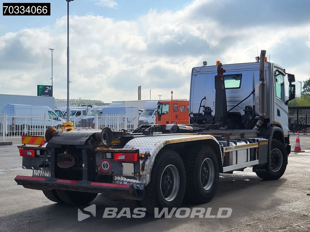 Scania G450 6X4 AJK HL20-5760 containersystem Steel suspension Big-Axle Euro 6