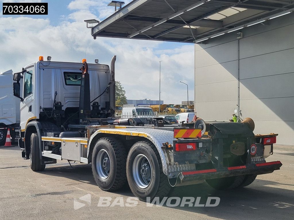 Scania G450 6X4 AJK HL20-5760 containersystem Steel suspension Big-Axle Euro 6