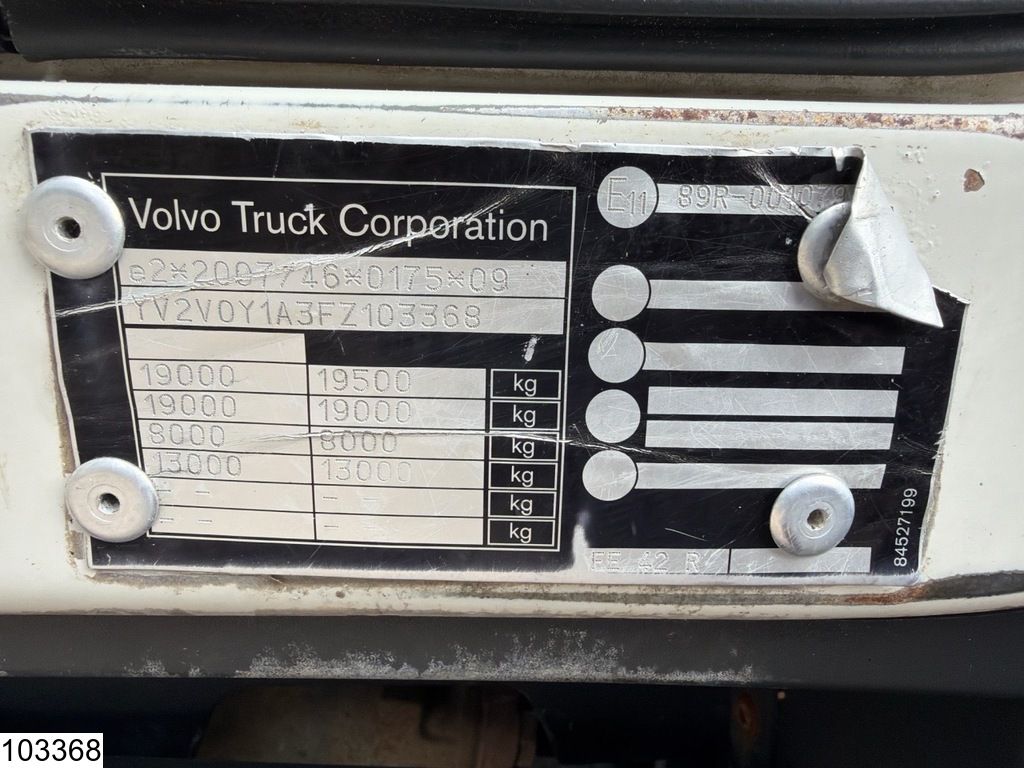 Volvo FE 280 EURO 6, 11.000 L, 3 Comp.