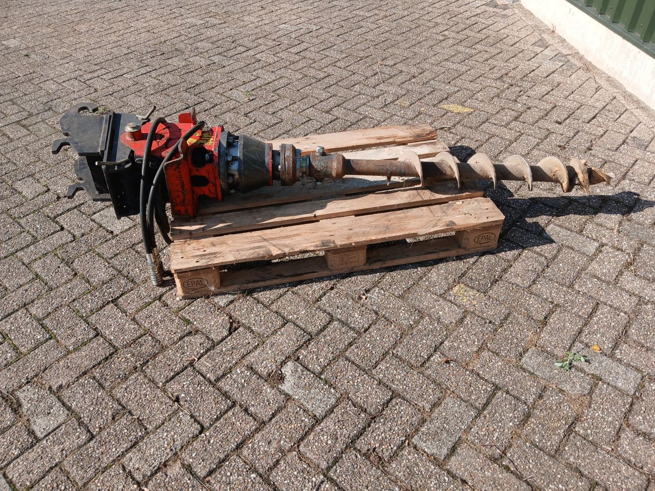 Palenboor voor minigraver