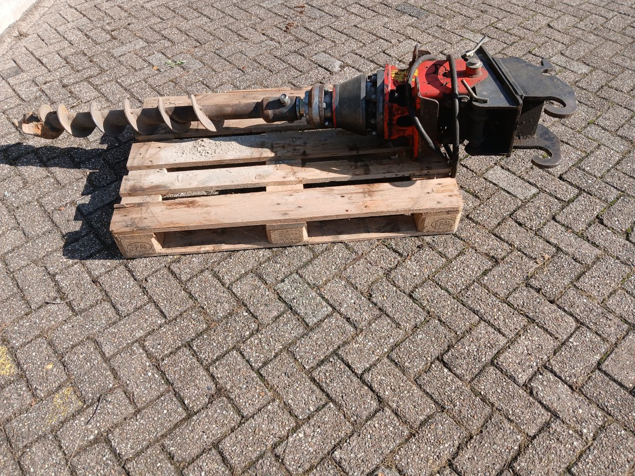 Palenboor voor minigraver