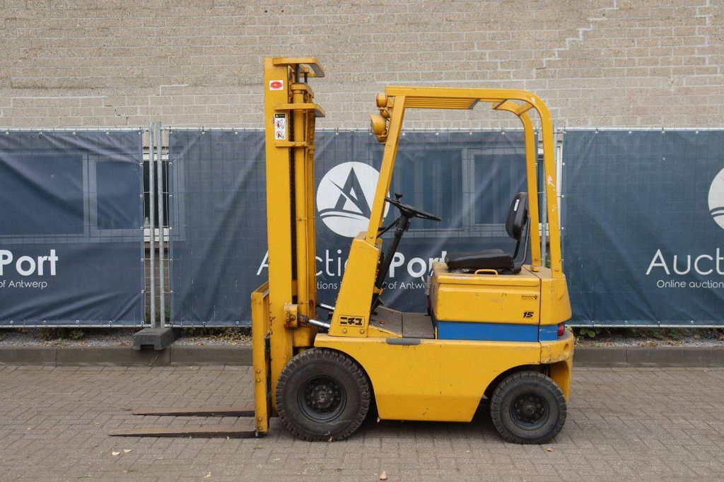Gabelstapler NYK FB15P-43-370P Elektro 1500 kg 3,77 m