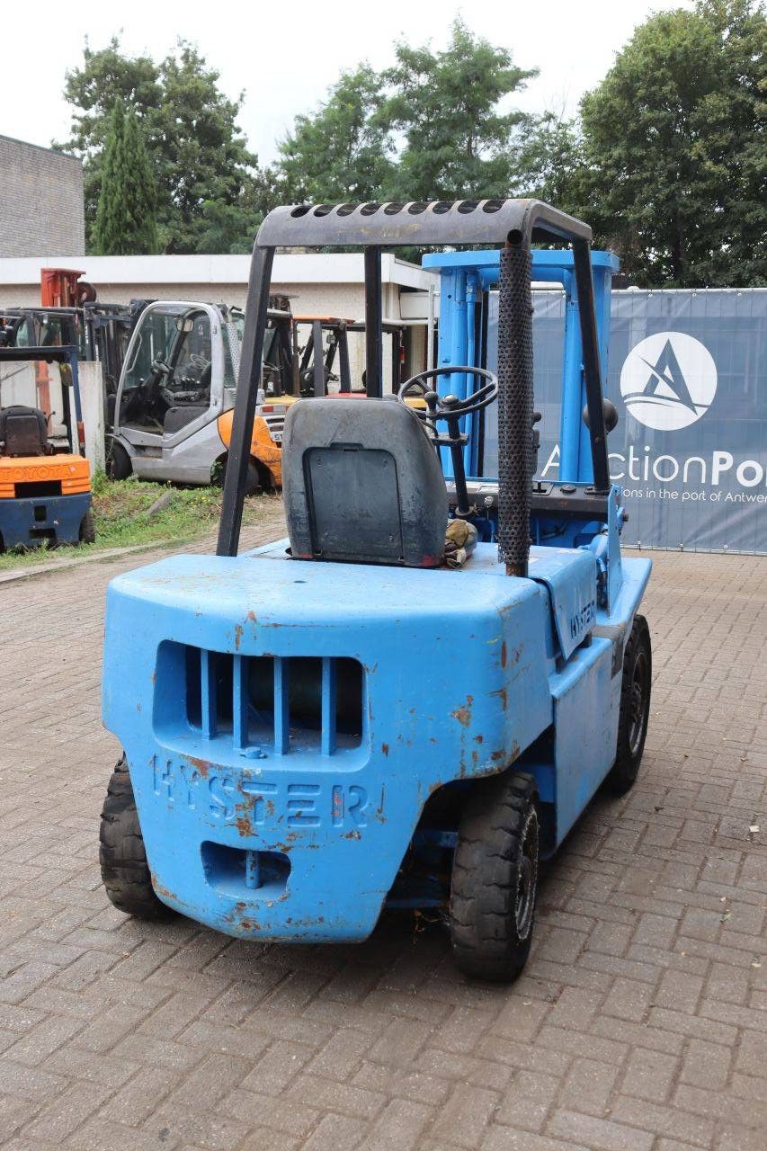 Forklift Hyster H2.50XL Diesel 2500kg 4.3m 1989