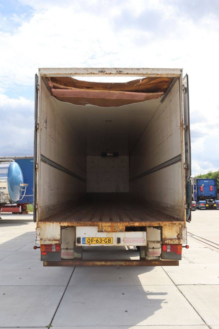 Closed semi-trailer Groenewegen 32t 1997