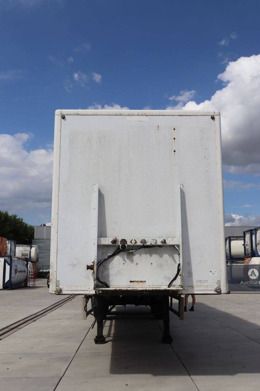 Closed semi-trailer Groenewegen 32t 1997