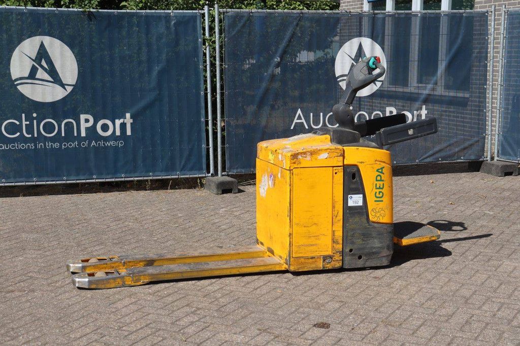 Pallet truck Jungheinrich 24 V 3 PZS 375 Electric