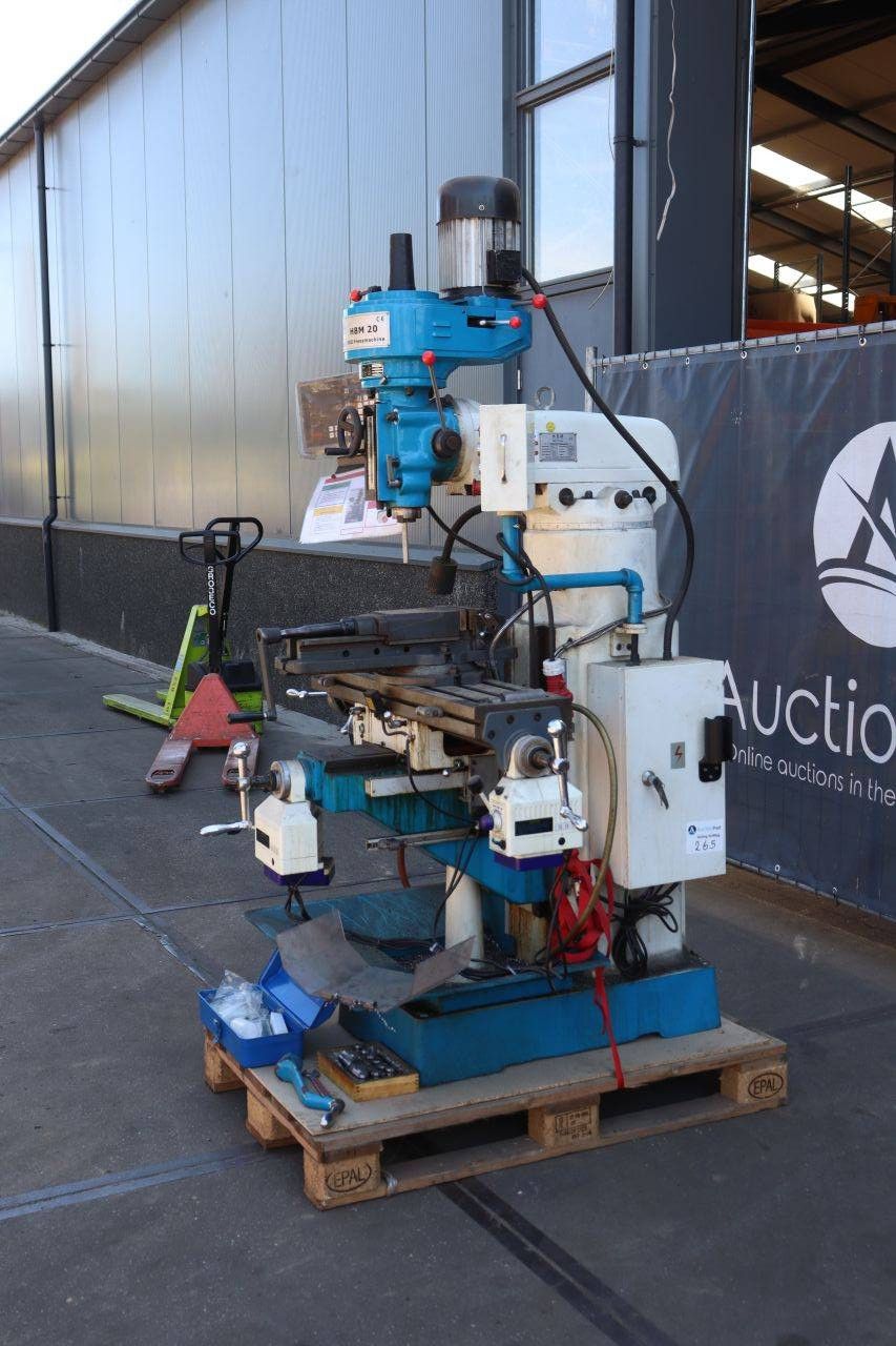 Fräsmaschine HBM HBM 20 DRO