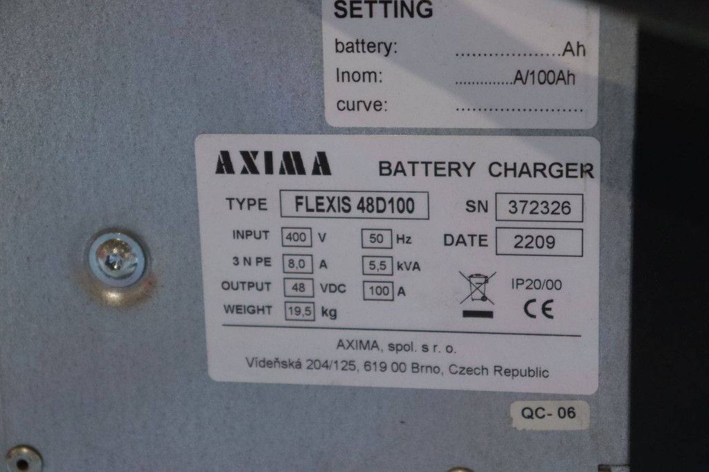 Battery charger Axima Flexis 48D100 2009
