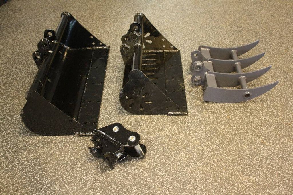Quick coupler + Bucket set New