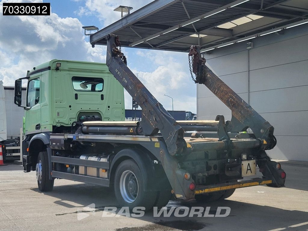 Mercedes Arocs 1845 4X2 Meiller AK12LT skiploader Automatic Retarder Euro 6