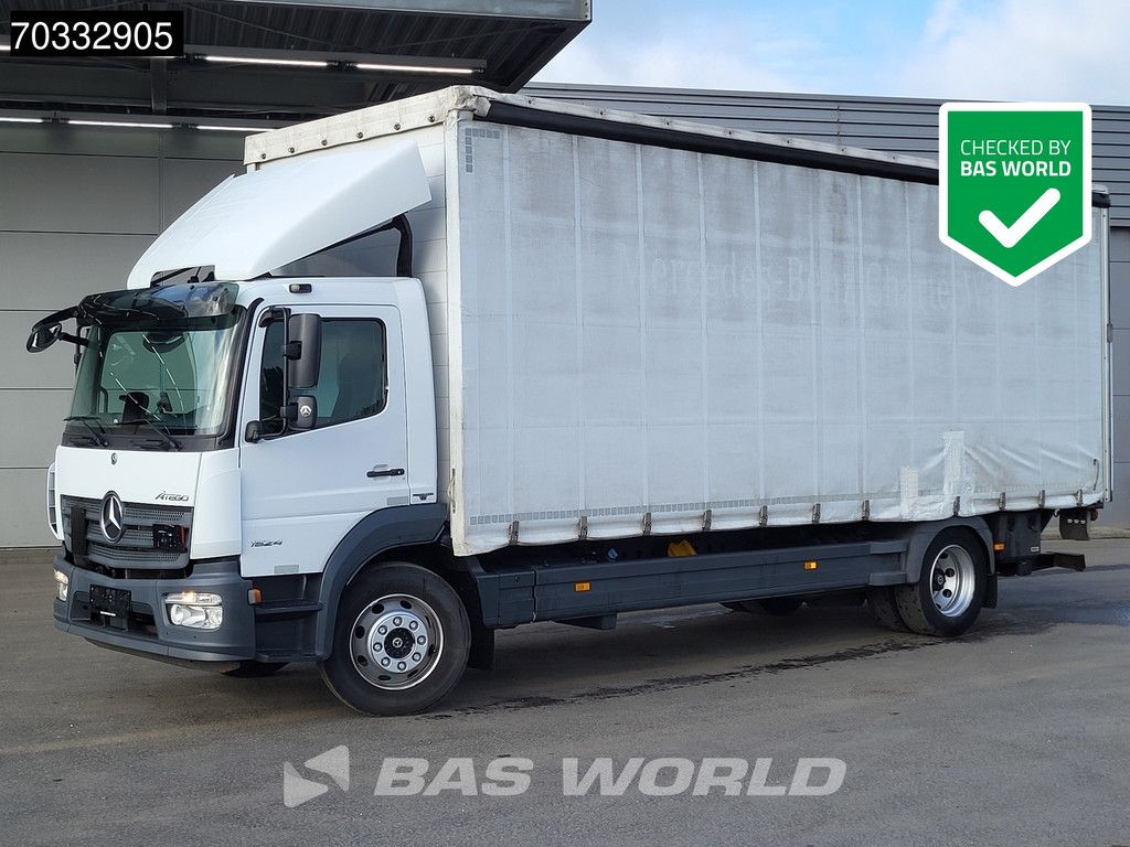 Mercedes Atego 1524 4X2 15tonner curtainsides 1500kg Ladebordwand Automatic Airco Euro 6
