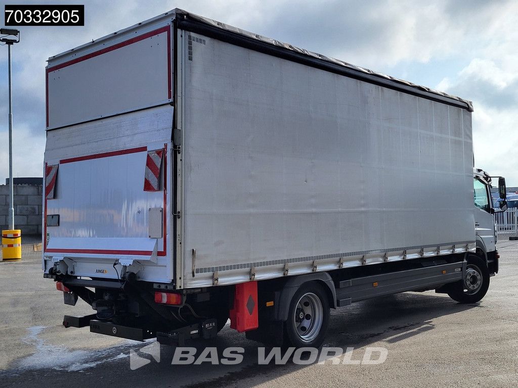 Mercedes Atego 1524 4X2 15tonner curtainsides 1500kg Ladebordwand Automatic Airco Euro 6