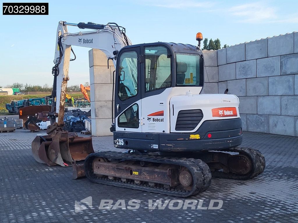 Bobcat E85 A/C - 3 Buckets