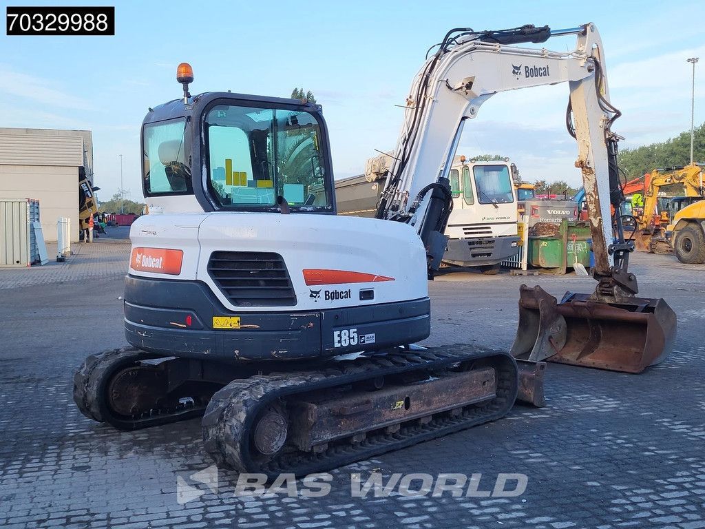Bobcat E85 A/C - 3 Buckets