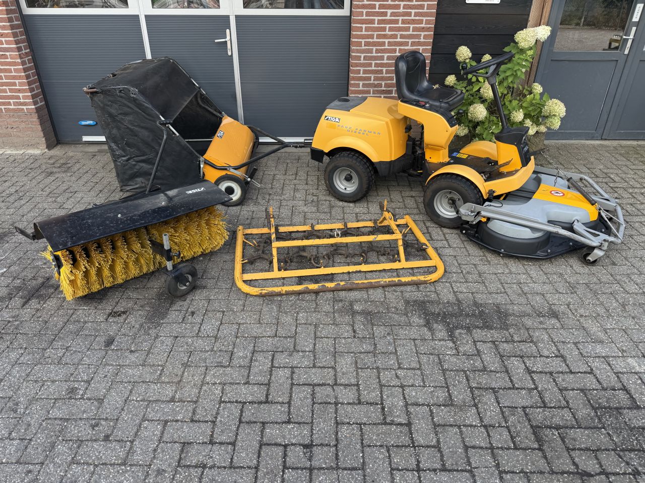 Stiga park farmer diesel zitmaaier