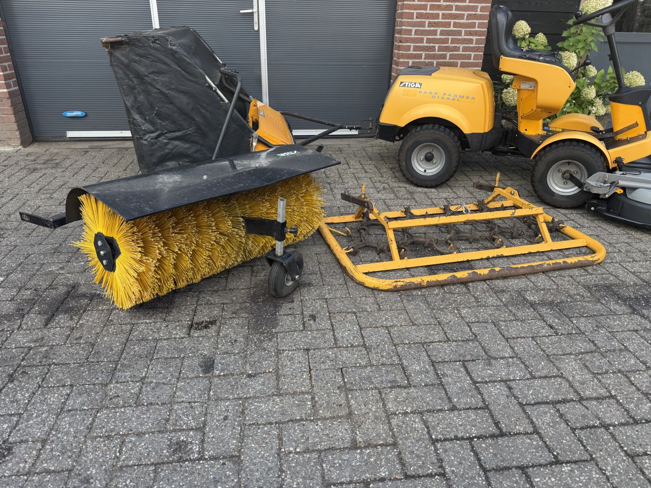 Stiga park farmer diesel zitmaaier