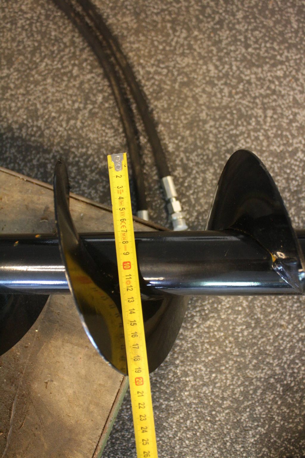 Hydraulic Earth Drill 20x150cm New