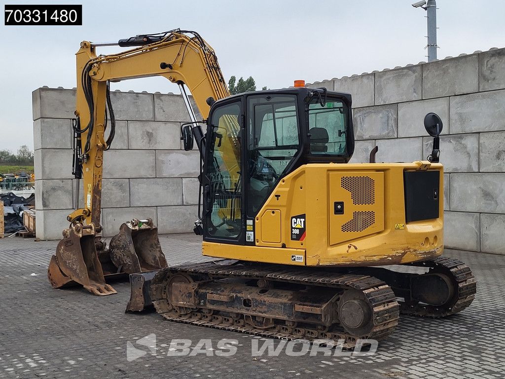 Caterpillar 308 CR A/C - 3 Buckets